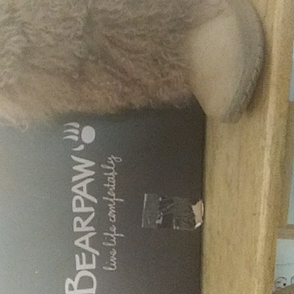 Genuine bearpaw shaggy boots